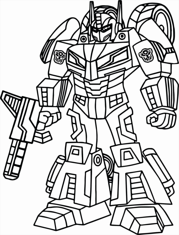 Coloring Pages Transformers. 100 Best Images Free Printable