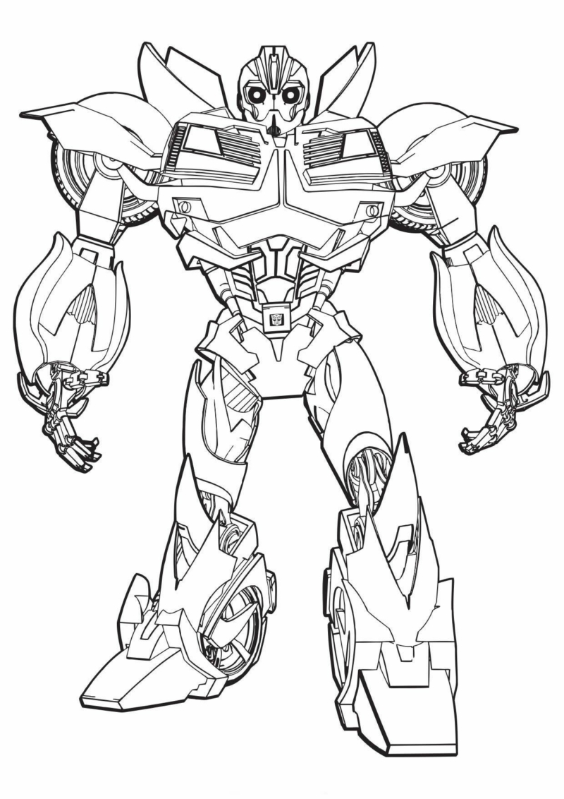 Kolorowanki Transformers. Rescue Bots do druku za darmo