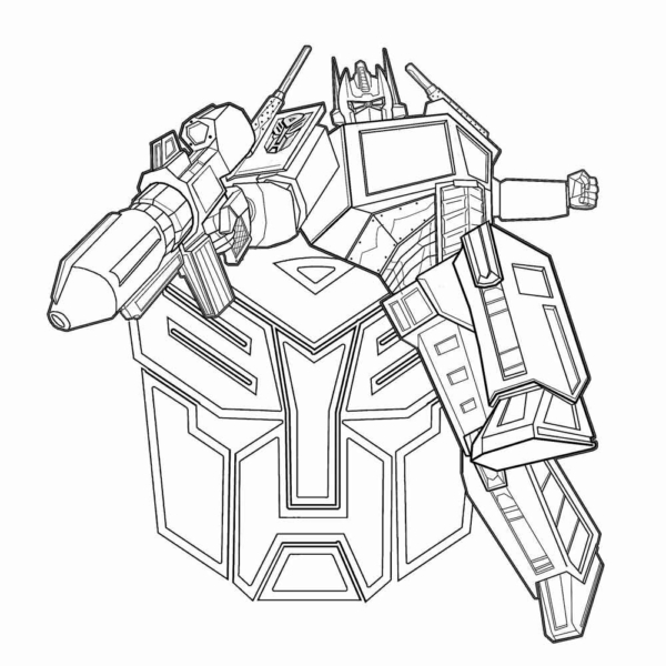 Coloring Pages Transformers. 100 Best Images Free Printable