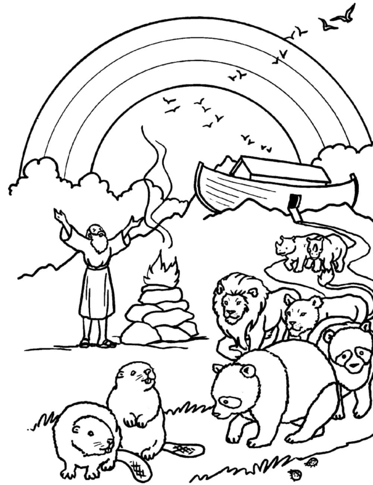 Rainbow Coloring Pages. Free Printable 90 best images