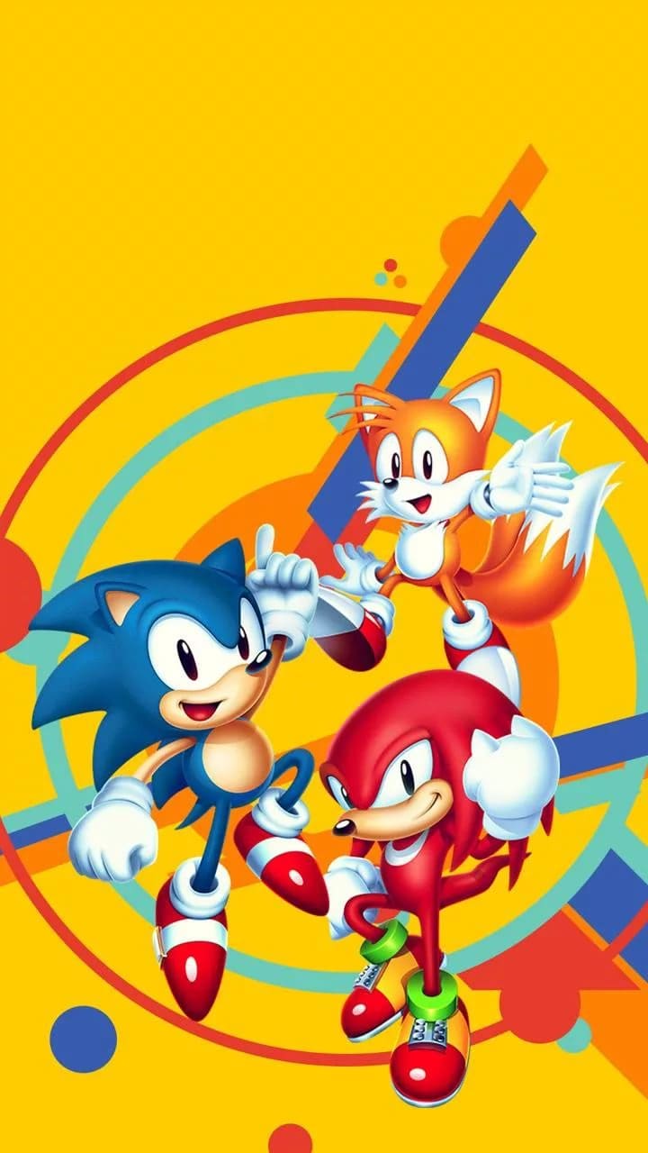 Papel de parede do Sonic para celular. Download de graça