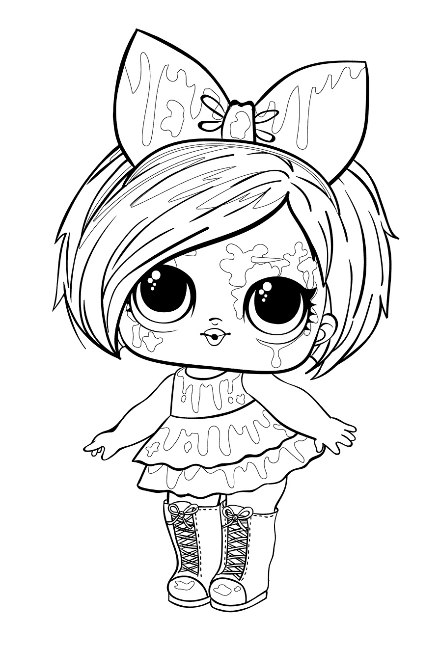 L.O.L. Surprise Dolls Coloring Pages. Print a New Collection for Free