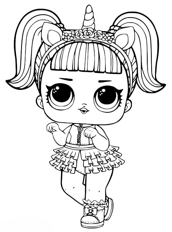 L.O.L. Surprise Dolls Coloring Pages - Print a New Collection for Free