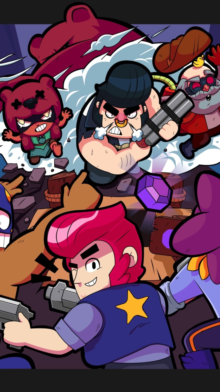 Fond Décran Du Téléphone Brawl Stars Télécharger Des Images Sympas 