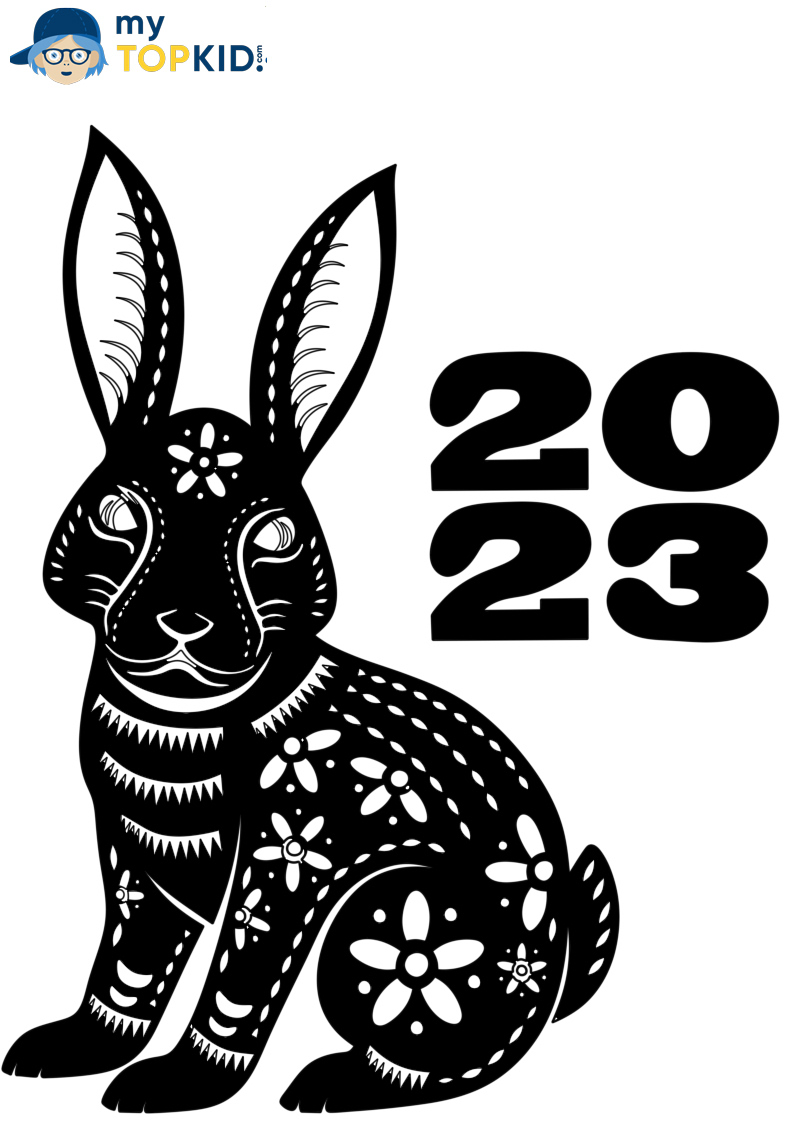 2023 Stencil | Free Printable