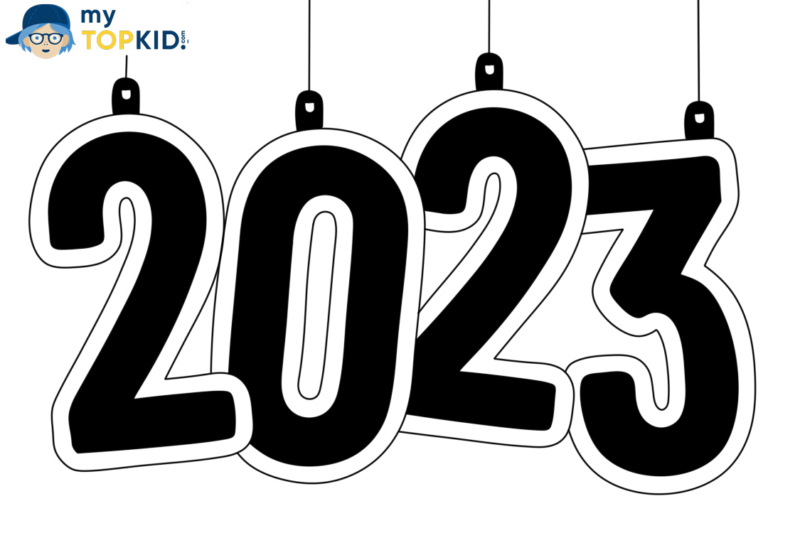 2023 Stencil | Free Printable
