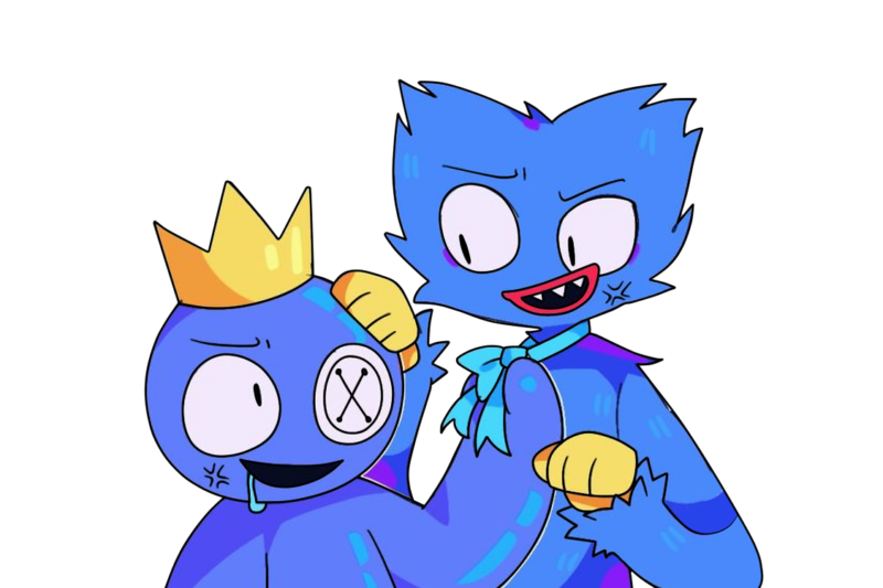 Png of Blue from Rainbow Friends and Gametoons by ZapDaAlienPea on  Sketchers United