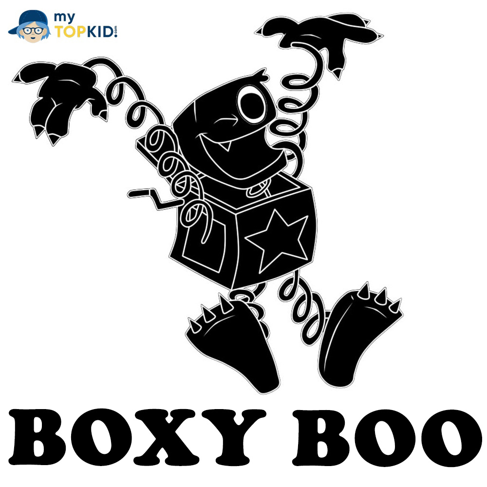 Pochoir Boxy Boo à imprimer