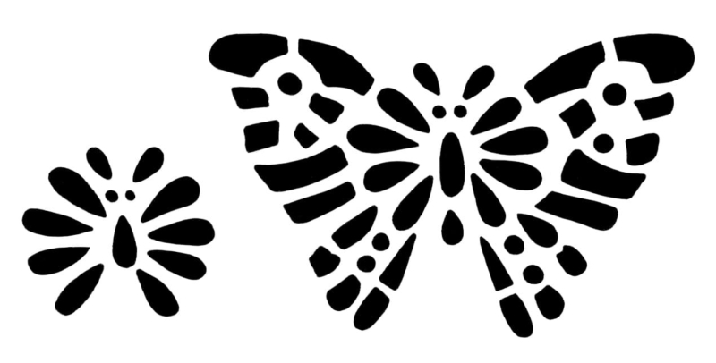Plantillas de Mariposa para Imprimir