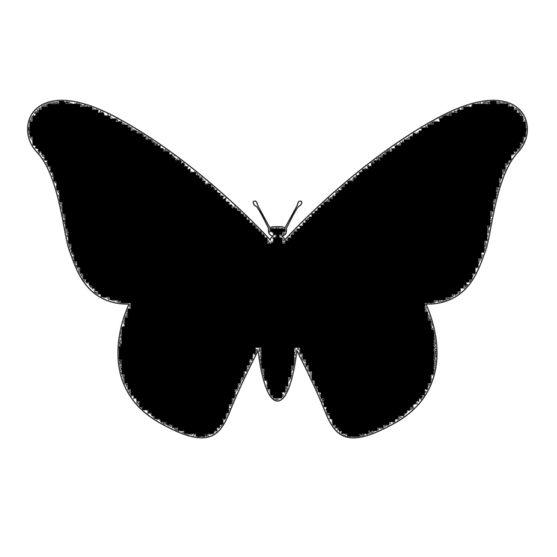 Schablonen Schmetterlinge | Kostenlos Vorlagen zum Ausdrucken