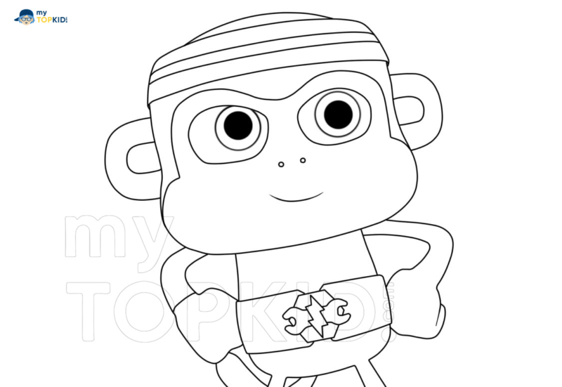 Chico Bon Bon Coloring Page Coloring Pages