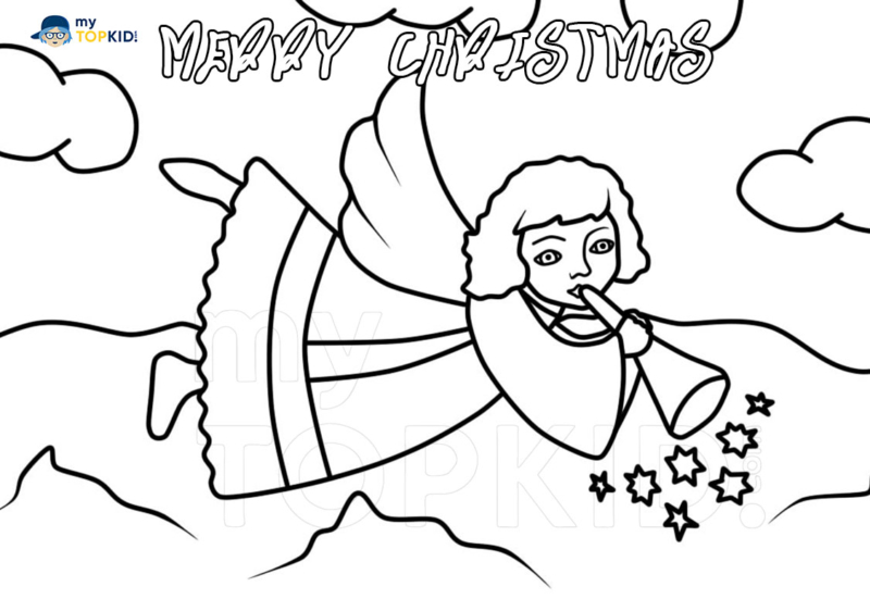 Christmas Coloring Pages. Free Printable Best Collection