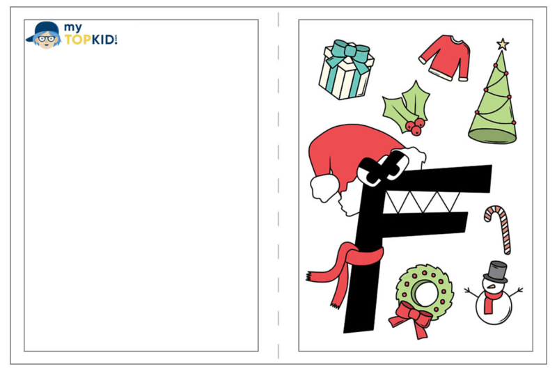 Cartoline di Natale per bambini | Stampa gratis