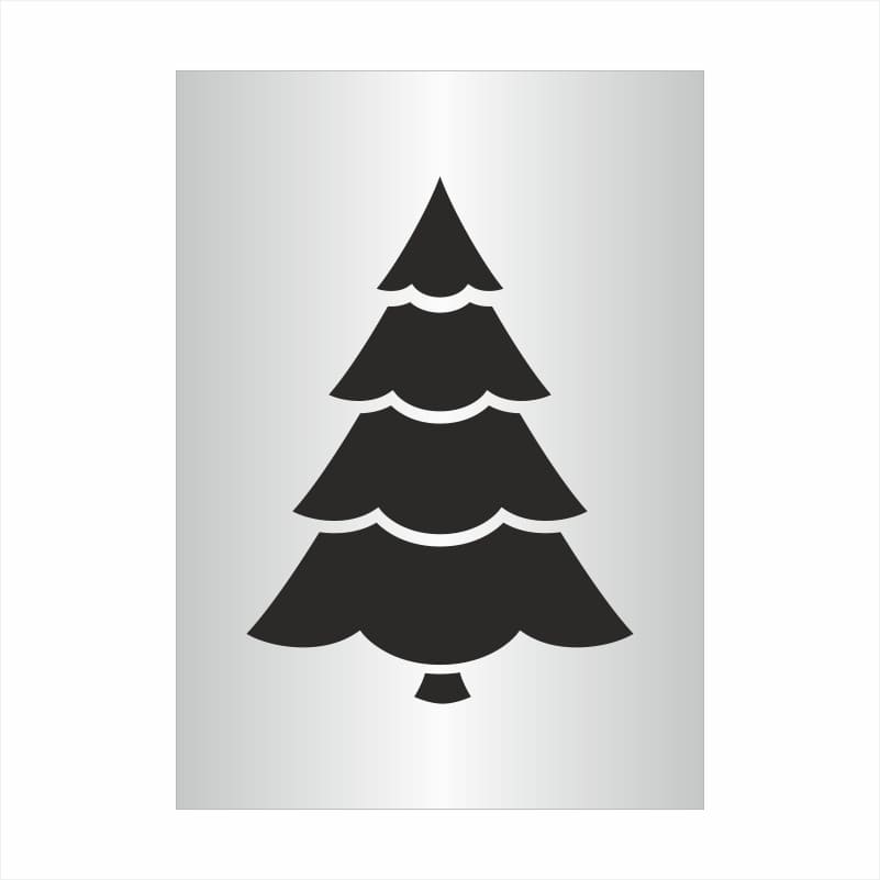 Plantillas de Árboles de Navidad para Imprimir