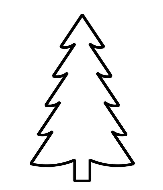 Schablonen Weihnachtsbaum | Kostenlos Vorlagen zum Ausdrucken