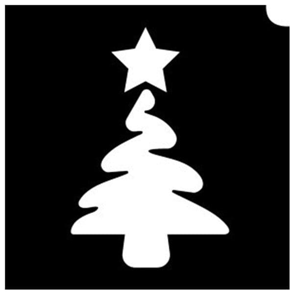 Stencil di Albero di Natale – Immagini da stampare gratuitamente