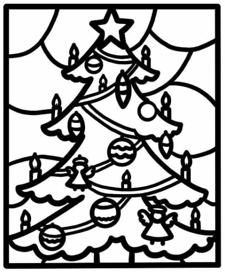 Christmas Window Stencils | Free Printable