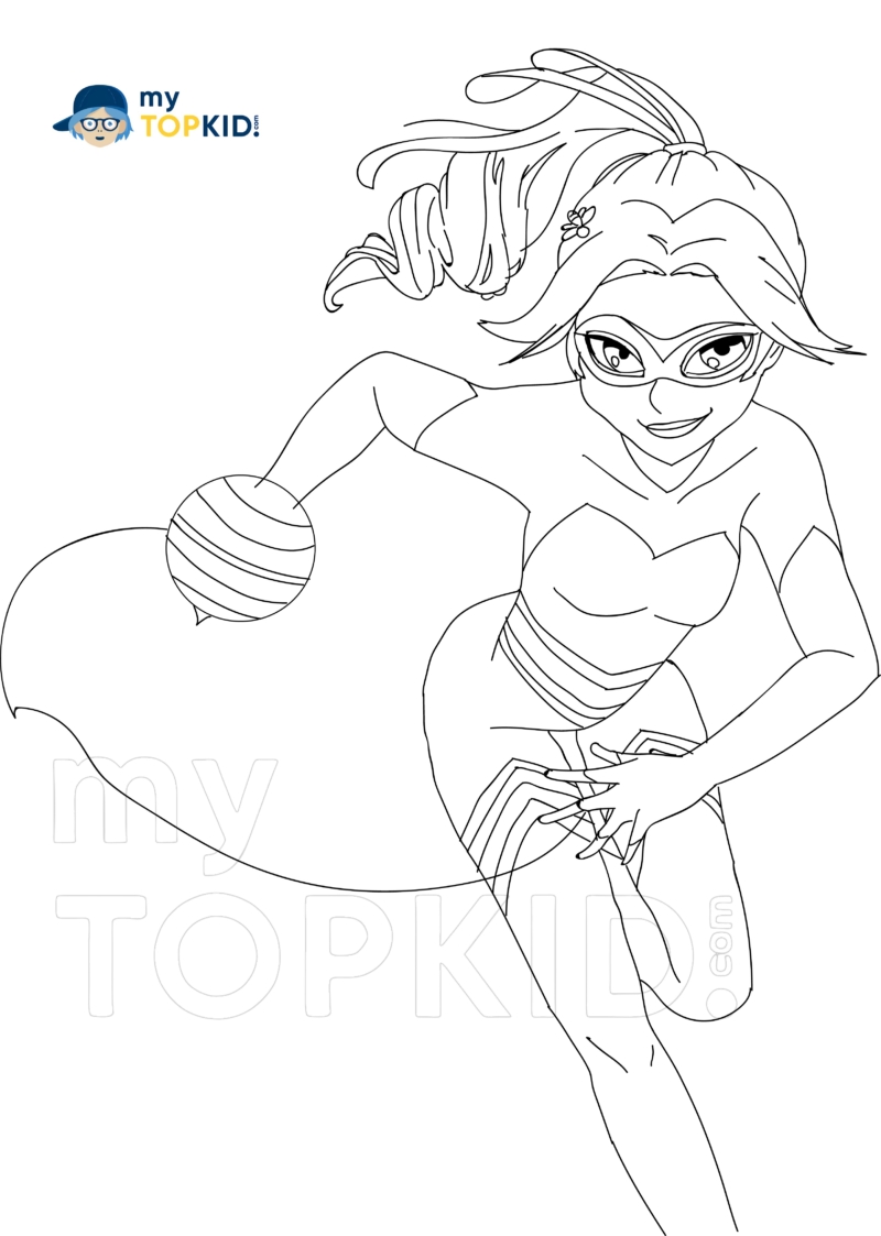 Desenho da Ladybug para colorir. Imprimir gratuitamente