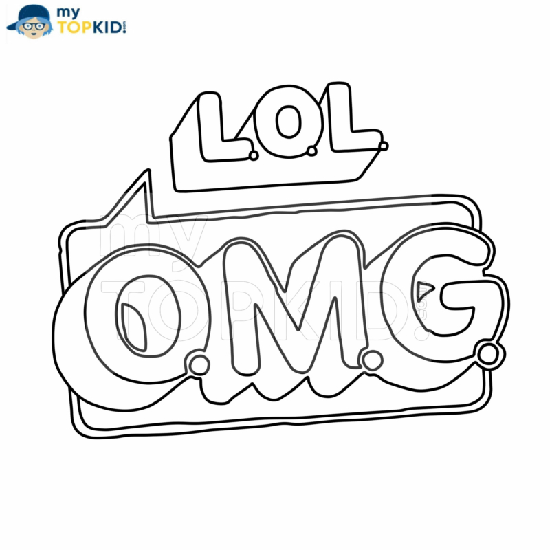 LOL OMG Coloring Pages Printable for Free Download