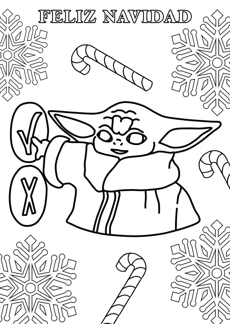 Dibujos de Navidad para colorear. Imprime gratis de la mejor colección