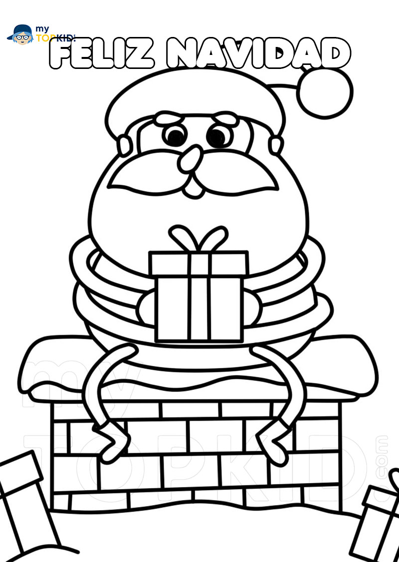 Dibujos de Navidad para colorear. Imprime gratis de la mejor colección