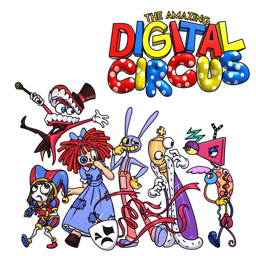 The Amazing Digital Circus Cliparts