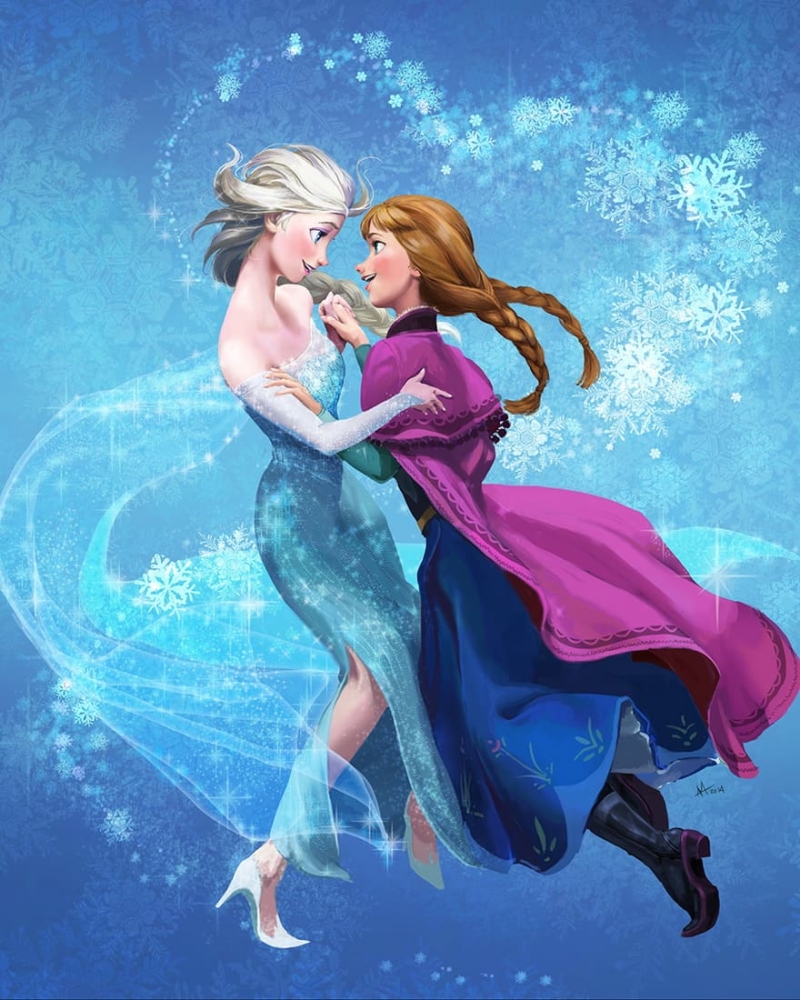 Imágenes de Elsa de la película animada Frozen. Descargar buena calidad