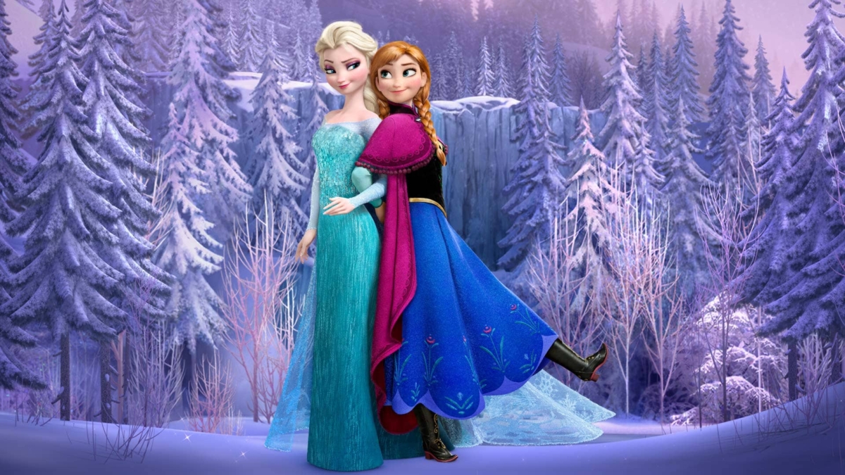 Bilder von Elsa aus dem Film Eiskönigin. Frozen