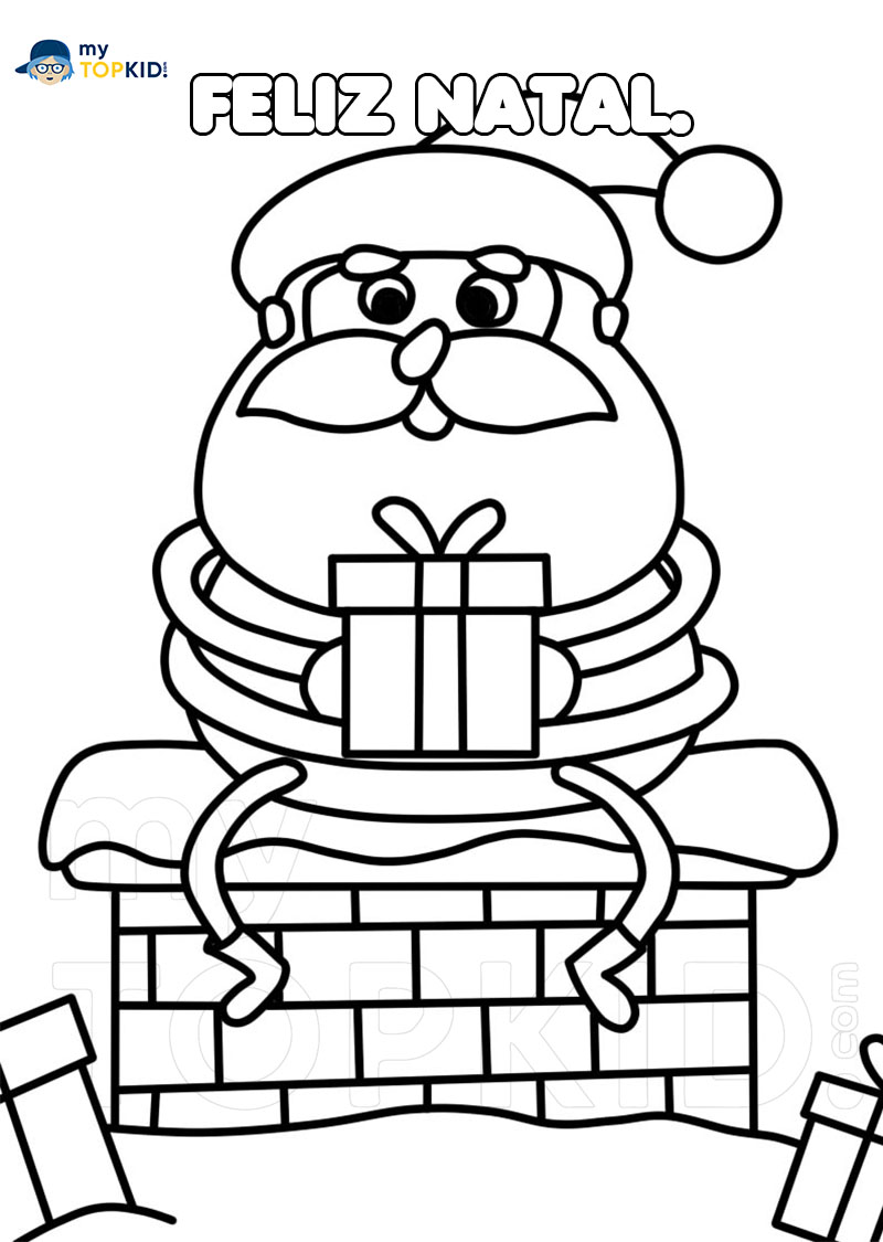 Desenhos de Natal para colorir. Imprima gratuitamente da melhor coleção