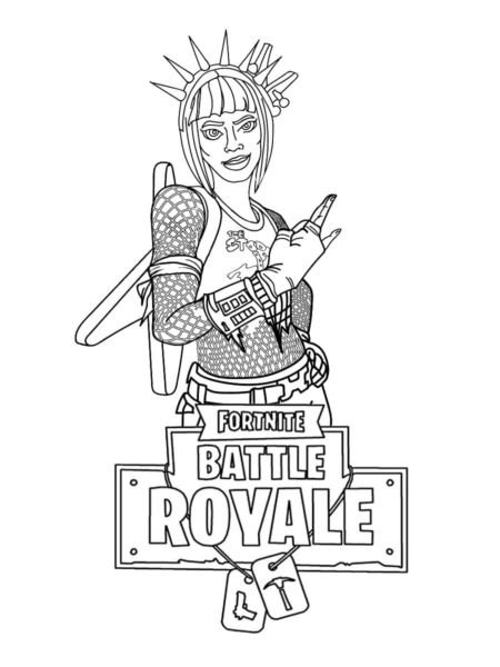 Coloriage Fortnite. Imprimer 110 nouvelles images Battle Royale.