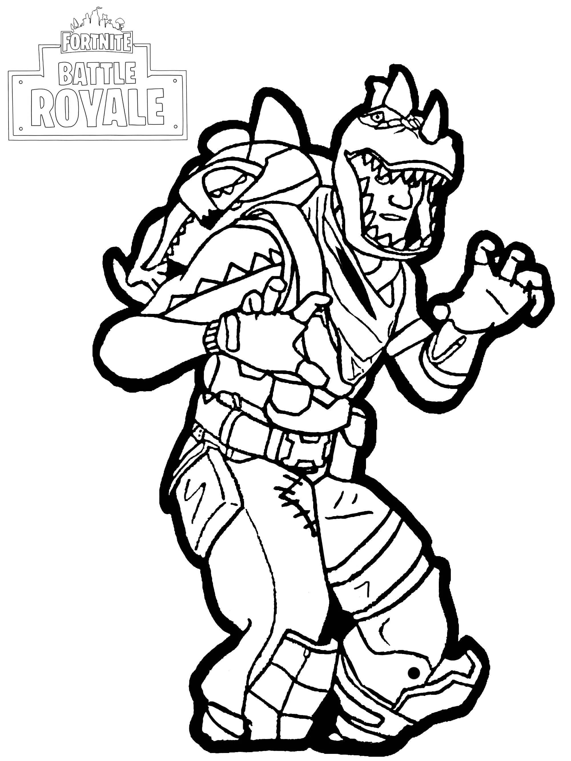 fortnite logo coloring page