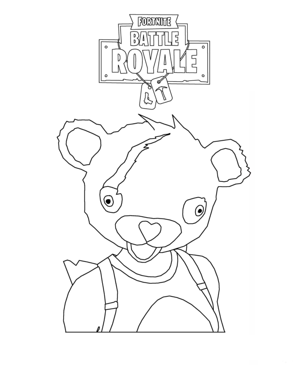 Fortnite Coloring Pages. 110 New Images for Free Printing