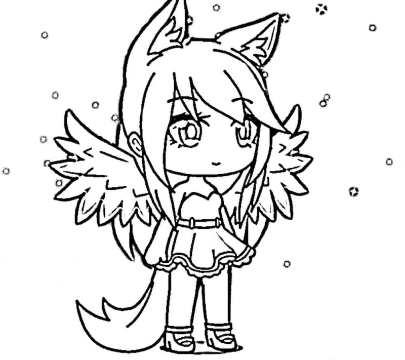 Gacha Life Coloring Pages. New Unique Collection. Print ...