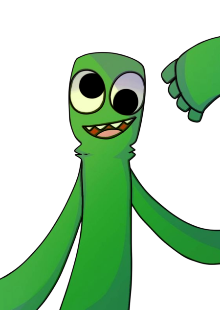 Green Rainbow Friends Cliparts