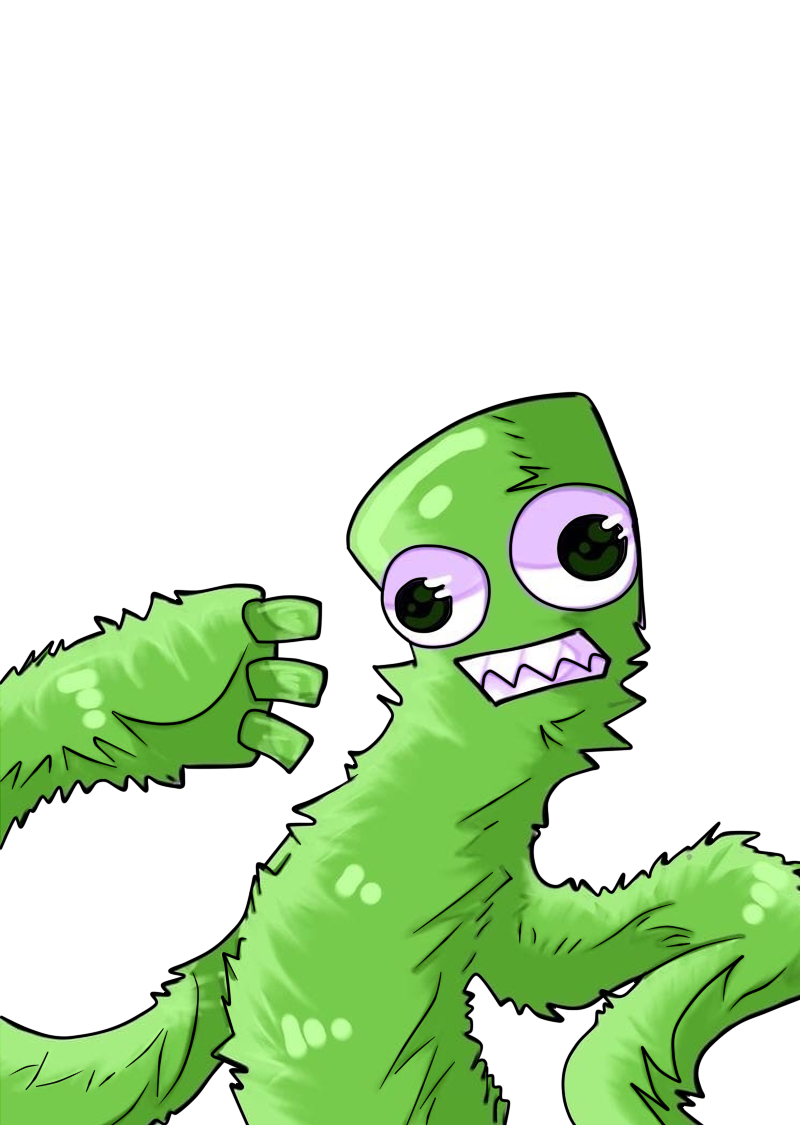 Png of Green from Rainbow Friends and Gametoons by ZapDaAlienPea on  Sketchers United