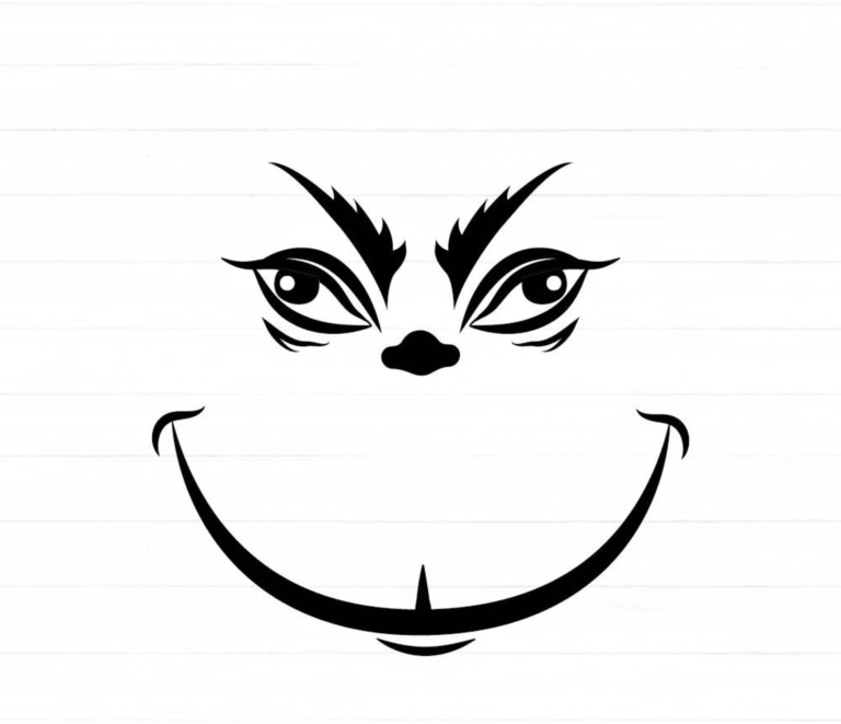 Grinch Stencils Free Printable