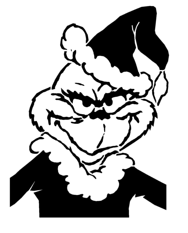 Grinch Stencils Free Printable