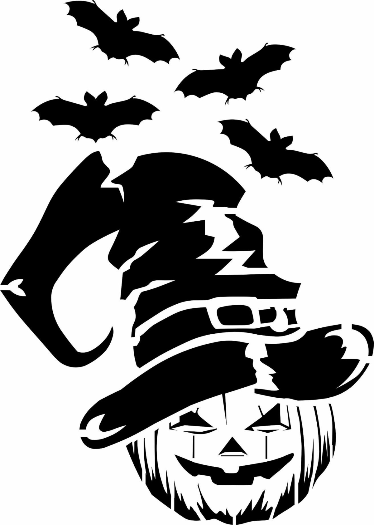 Halloween Schablone Zum Ausdrucken