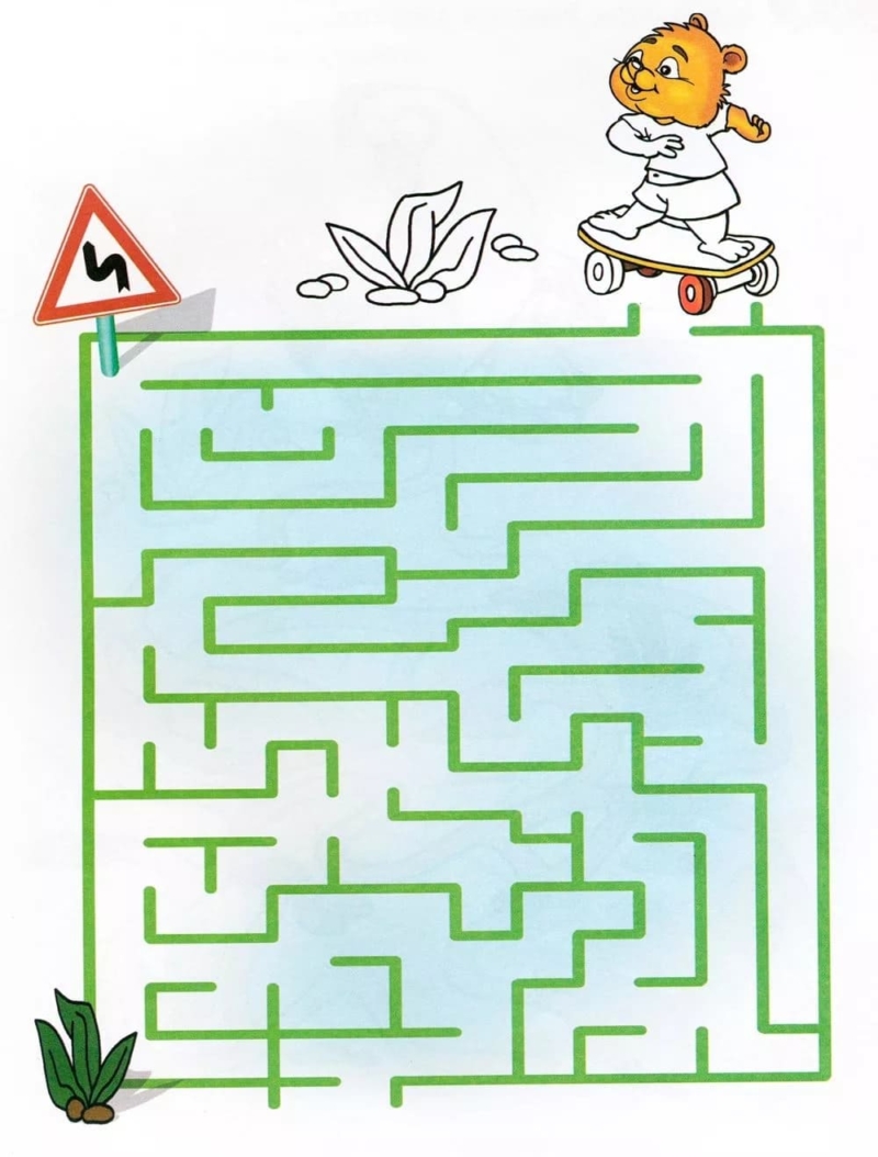 Mazes for Kids - 100 New Labyrinths Free Printable