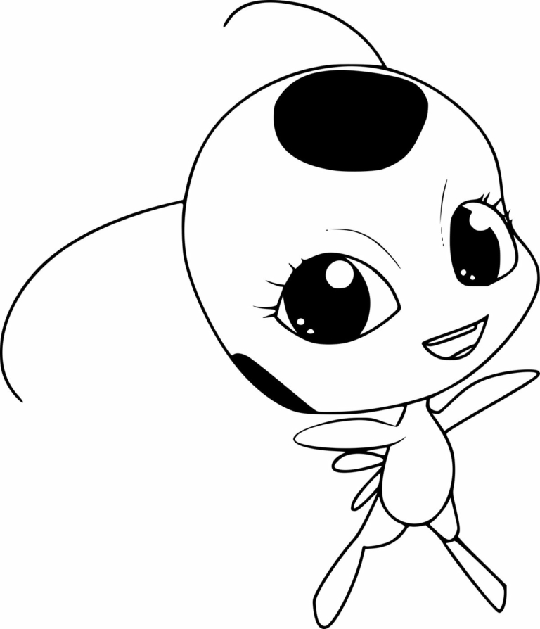 Ladybug Para Colorear Imprime Miraculous Gratis Colecci N Nica