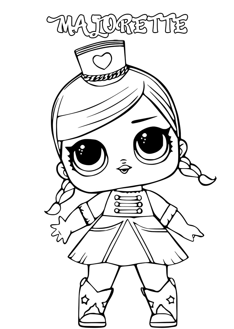 L.O.L. Surprise Dolls Coloring Pages - Print a New Collection for Free