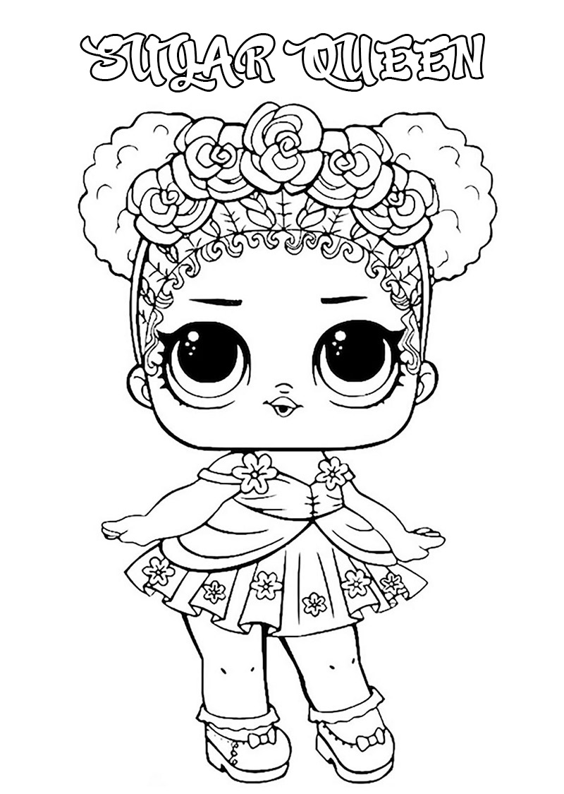 Lol Para Colorir e Pintar  Star coloring pages, Unicorn coloring