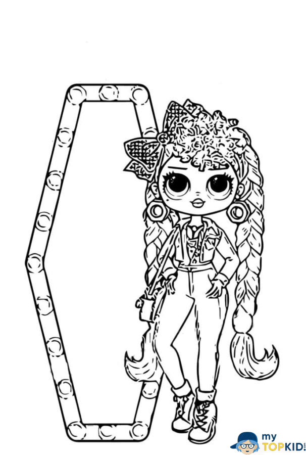 LOL OMG Coloring Pages - 46 Best Images of New Dolls Free Printable