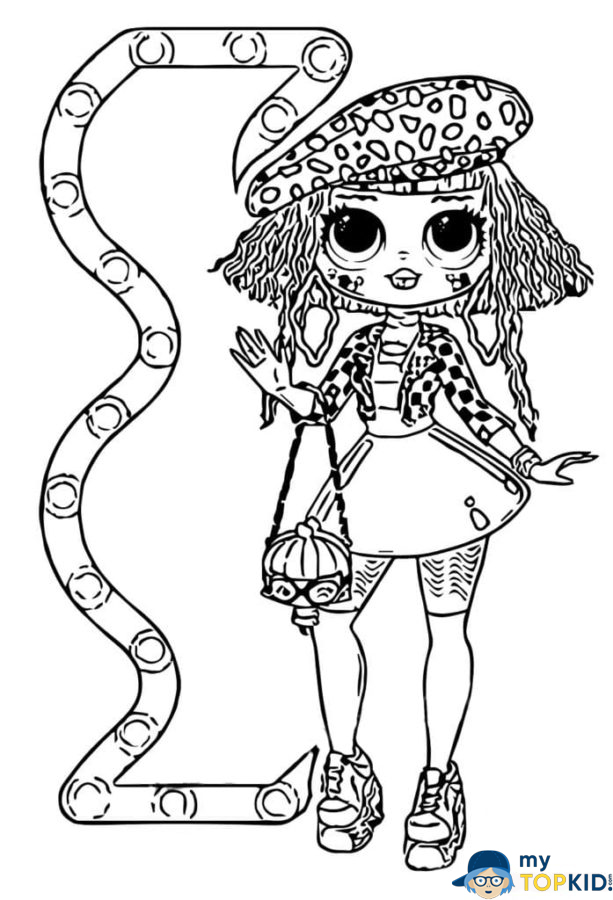 LOL OMG Coloring Pages - 46 Best Images of New Dolls Free Printable