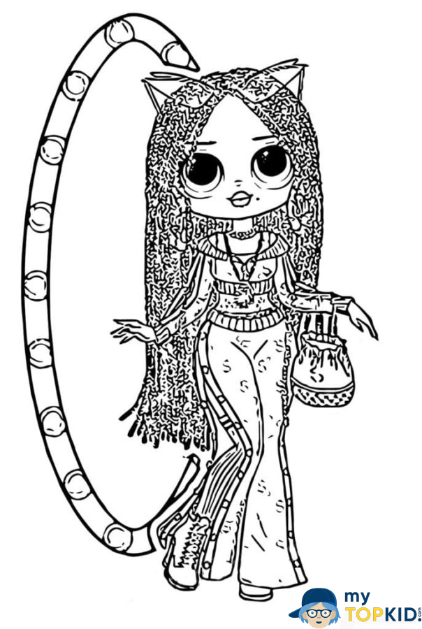 LOL OMG Coloring Pages - 46 Best Images of New Dolls Free Printable