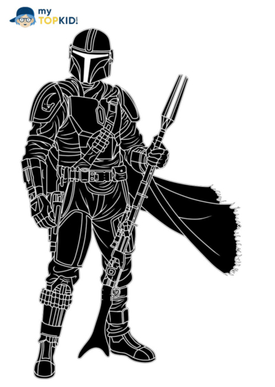 Mandalorian Stencil Free Printable Mandalorian Stencil Free Printable