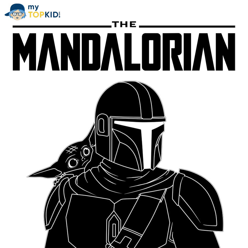 Mandalorian Stencil | Free Printable