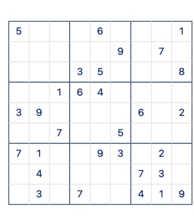 Printable Medium Sudoku Puzzles