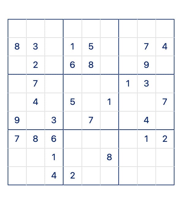 medium sudoku