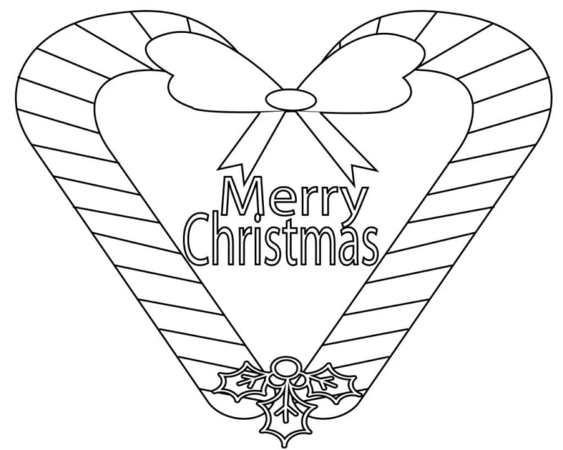 Christmas Coloring Pages. Free Printable Best Collection